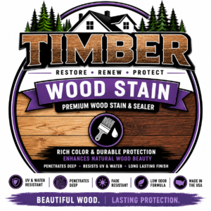 Timber Wood Stain and Sealer - Image 1